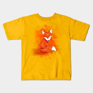 Little Red Fox Kids T-Shirt